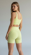 High-Waisted Pocket Shorts
